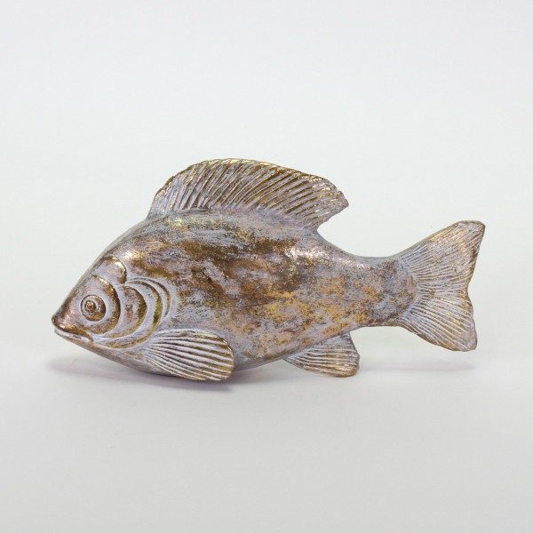 Deko Fisch "Dorade", Goldglam-Finish